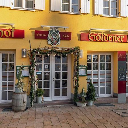 Hotel Restaurant Goldener Hirsch Donauwörth Exterior foto